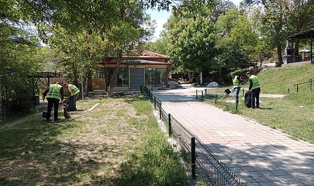 Kütahya'da piknik alanları temizleniyor