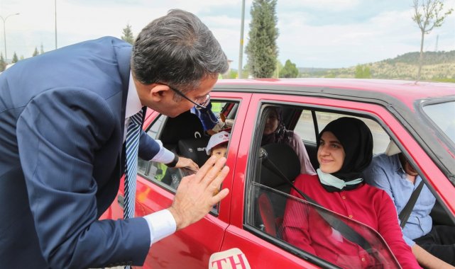 Kütahya'da "Bayramınız kemerli olsun" hatırlatması