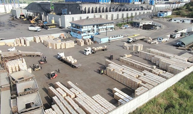 Kütahyalı firma, 500 konteyner traverteni Amerika&#039;ya götürmek için gemi kiraladı