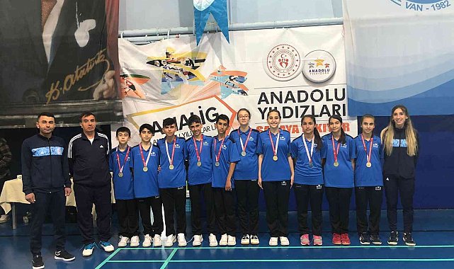 Malatya Badminton takımında şampiyonluk sevinci