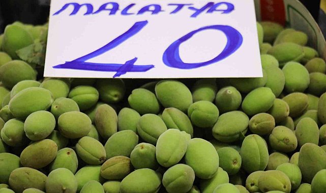 Malatya kayısısı çağlaları tezgahlardaki yerini aldı