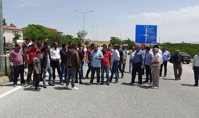 Malatya'da EDS talebi yol kapattırdı