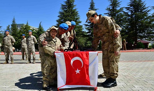 Malatya'da engelliler askerlik sevinci yaşadı