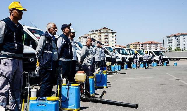 Malatya&#039;da ilaçlama çalışmalarına hız verildi
