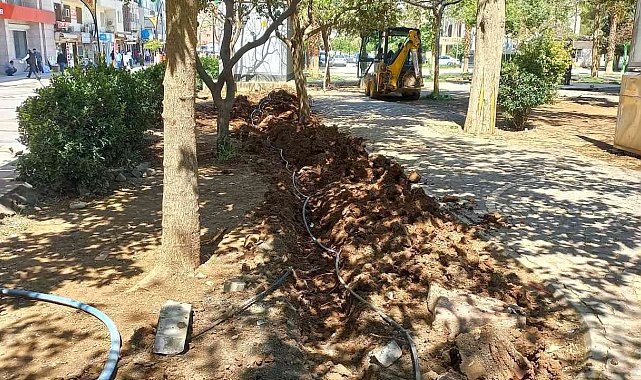 Mardin'de yer altındaki elektrik kablosunu çaldılar