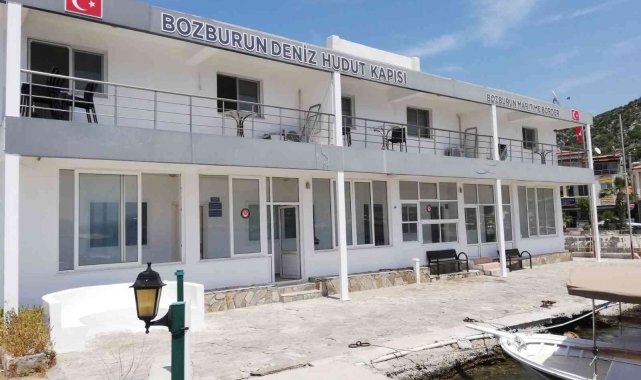 Marmaris Bozburun deniz hudut kapısı hizmete açıldı