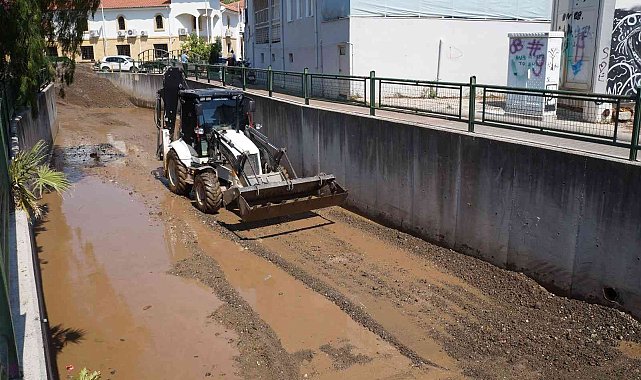 Marmaris Maksim dere yatağında çalımalar sürüyor