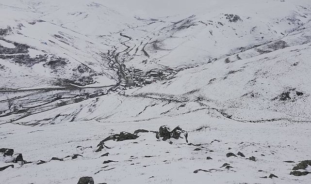 Mayısta kar yağdı