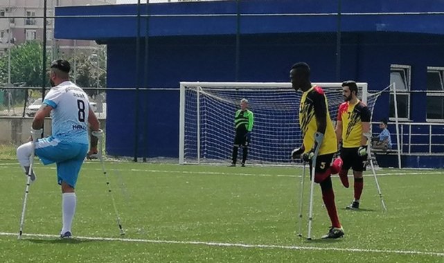 Melikgazi Ampute takımı deplasmanda kazandı