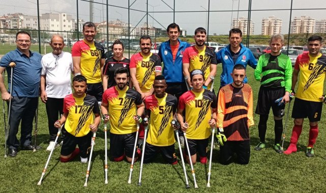 Melikgazi Belediyesi Ampute kaptanı Yunus Dalmaz: