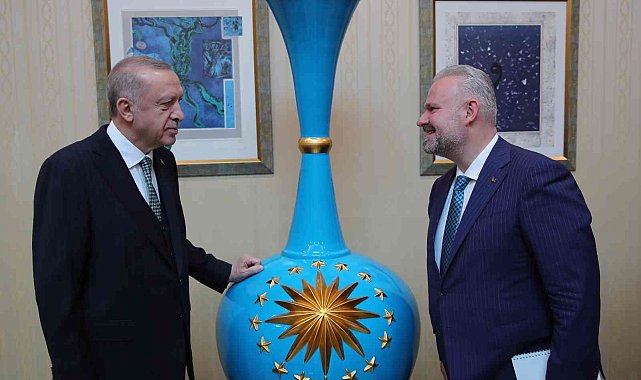 Menemen'den Cumhurbaşkanı Erdoğan'a özel hediye