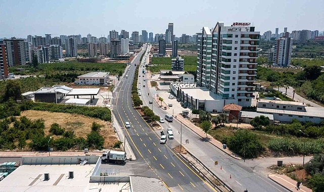 Mersin'de 3. Çevre Yolu düzenleme çalışmaları sürüyor
