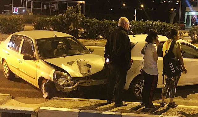 Mersin'de trafik kazası: 1 yaralı