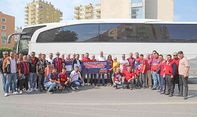 Mersin&#039;den Ankara&#039;ya binlerce taraftar gitti