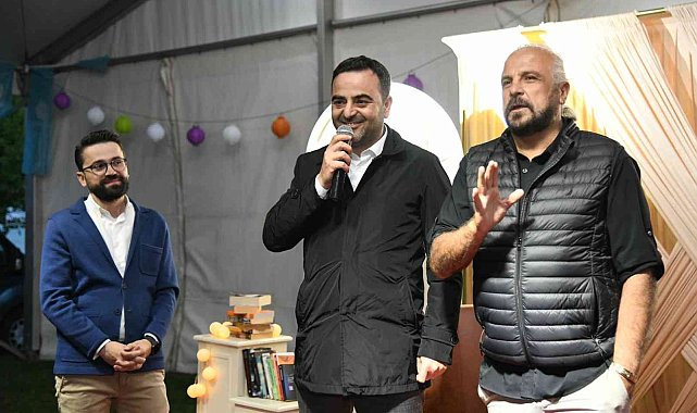 Mete Yarar ve Adem Metan, Başiskele'de gençlerle buluştu