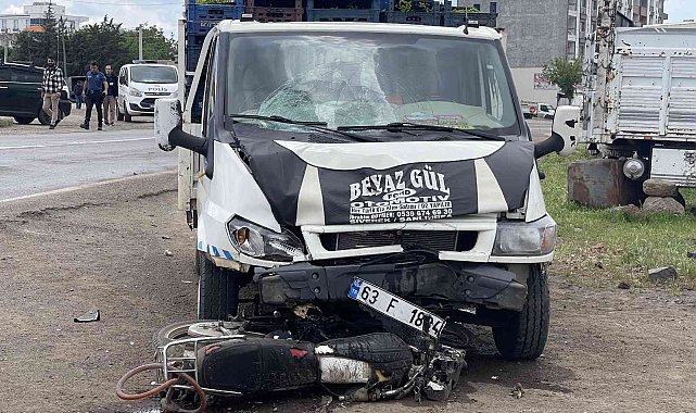 Metrelerce sürüklenen motosiklet sürücüsü ve arkadaşı ağır yaralandı