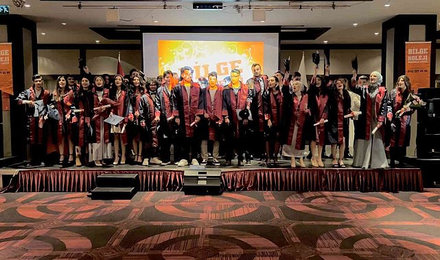 Mezuniyet coşkusu yaşadılar