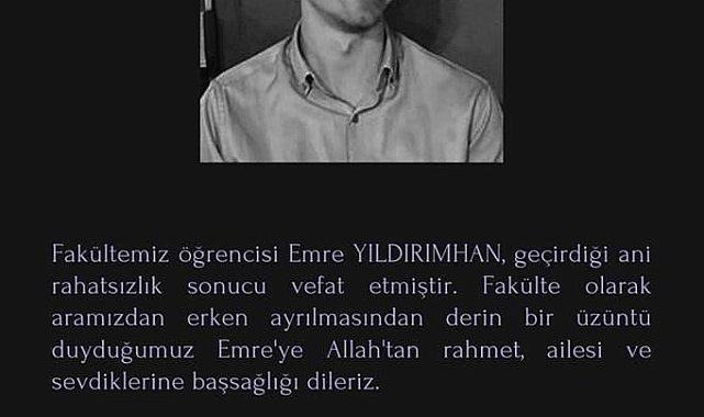 Milas Veteriner Fakültesi öğrencisi kalbine yenik düştü