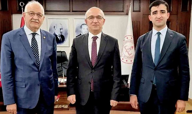 Milletvekili Erdoğan, Milli Eğitim Bakanı Yardımcısı Şensoy'u ziyaret etti