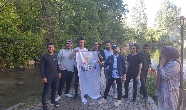 Misafir öğrenciler Uzundere'de