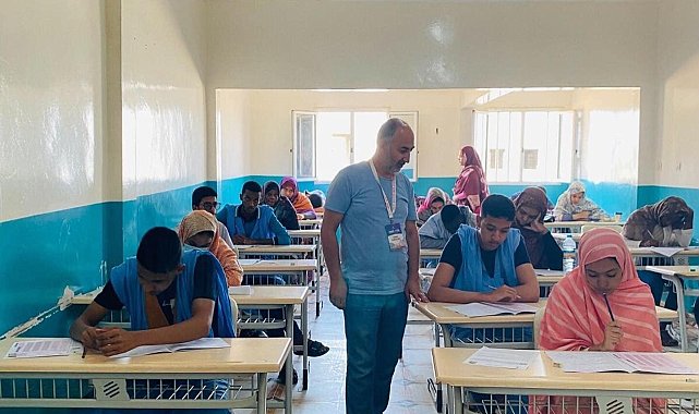 Moritanya'da uluslararası öğrenci sınavı gerçekleştirdi