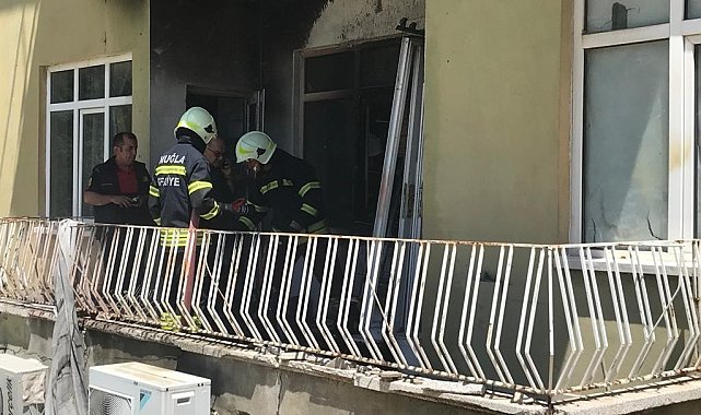 Muğla'da depo yangını korkuttu