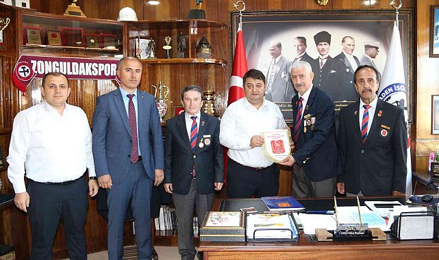 Muharip Gaziler Derneği'nden GMİS'e ziyaret