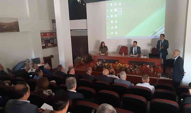 Muhtarlar ve belediyelere su güvenliği, sanitasyon eğitimi verildi