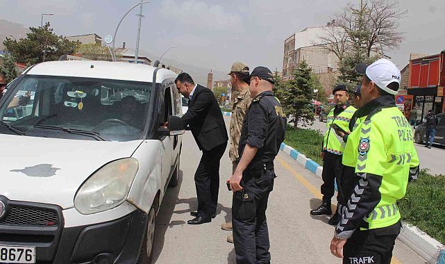 Muradiye &#039;de Yayalar İçin 5 Adımda Güvenli Trafik&#039; uygulaması