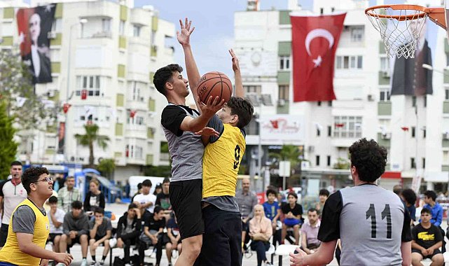 Muratpaşa'da basketbol şenliği