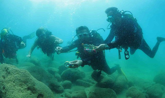 Muratpaşa&#039;da Sualtı Temizlik Timi kuruluyor