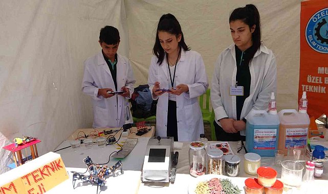 Muş&#039;ta &#039;Mesleki Eğitim Bilim Fuarı&#039; açıldı