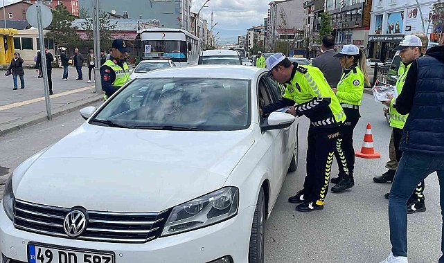 Muş&#039;ta &quot;Karayolu Trafik Haftası&quot; denetimi yapıldı