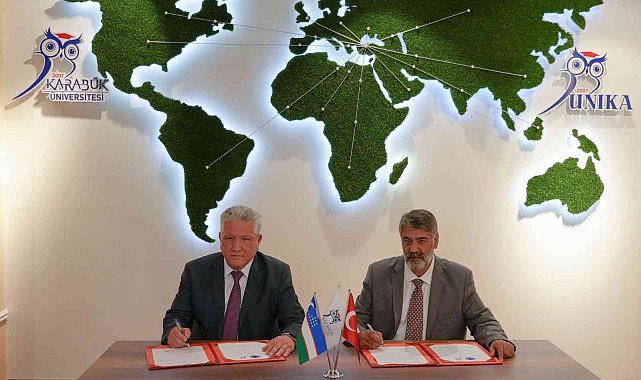 Namangan Üniversitesi KBÜ ile akademik iş birliği protokolü imzaladı