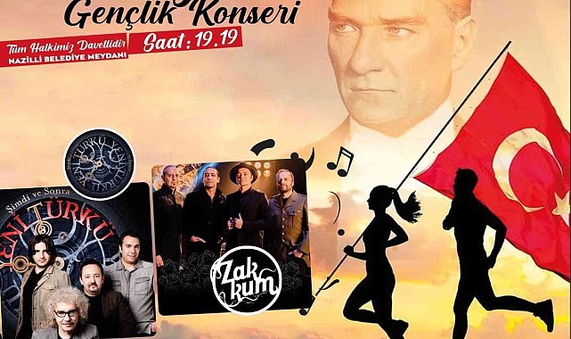 Nazilli 19 Mayıs'ta müziğe doyacak