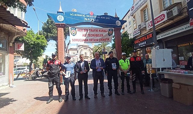 Nazilli'de "Yayalar için 5 Adımda Güvenli Trafik Uygulaması" gerçekleştirildi
