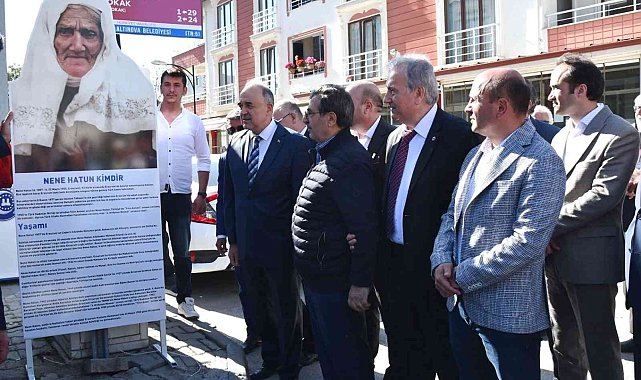 Nene Hatun&#039;un vefatının 67. yıl dönümünde Yalova Altınova&#039;da bir sokağa verildi