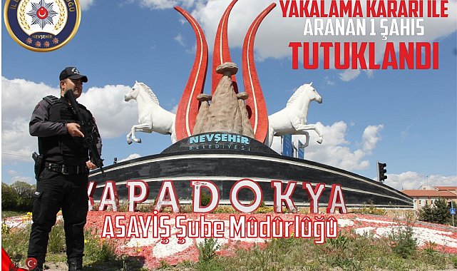 Nevşehir'de aranan şahıslara operasyon: 2 kişi yakalandı