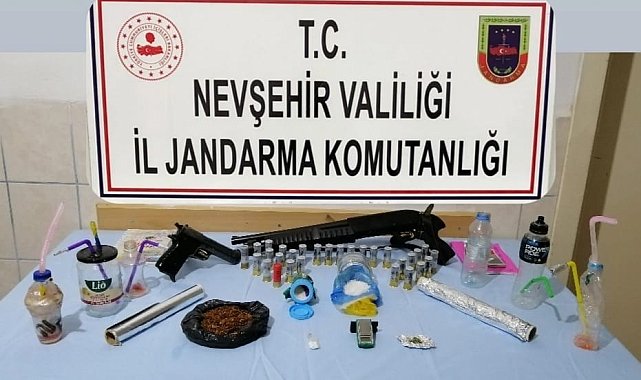 Nevşehir&#039;de uyuşturucu operasyonu; 5 gözaltı