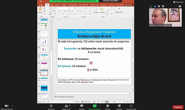 NEVÜ NEVEMM &quot;Duygusal Zeka&quot; konulu webinar düzenledi
