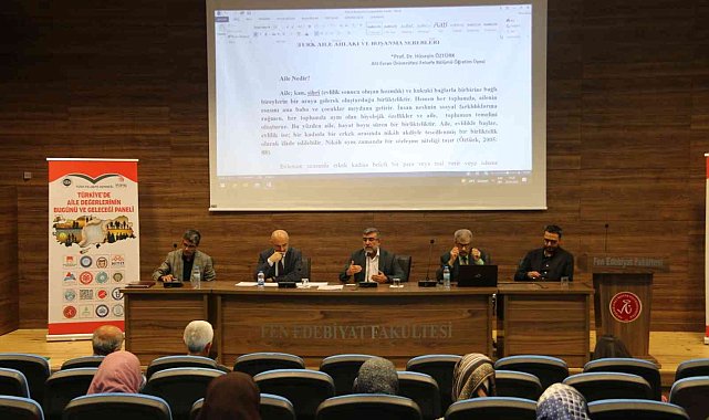 NEVÜ'de 'Türkiye'de Aile Değerlerinin Bugünü ve Geleceği' paneli düzenlendi