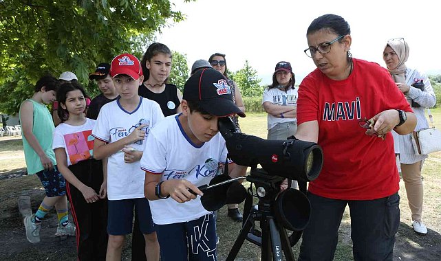 Nilüfer'in 'İklim Sözcüleri' biyolojik çeşitlilik ve yaban hayatını öğrendi