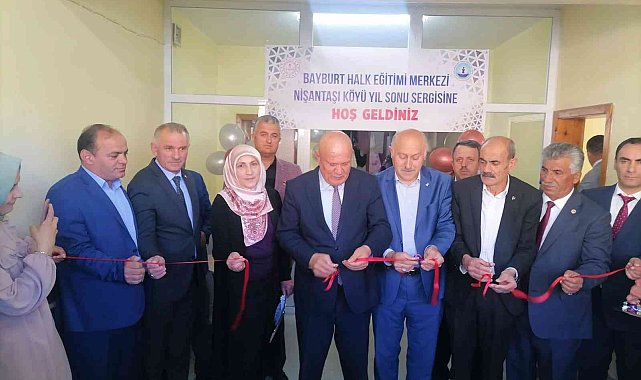 Nişantaşı köyünde yılsonu sergisi