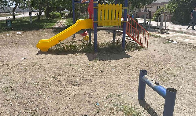 Odunpazarı'ndaki bazı bakımsız çocuk parkları onarım bekliyor