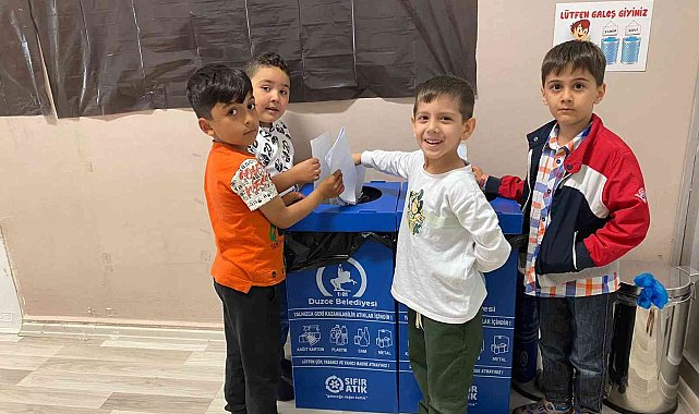 Öğrencilere çevre bilinci aşılanıyor