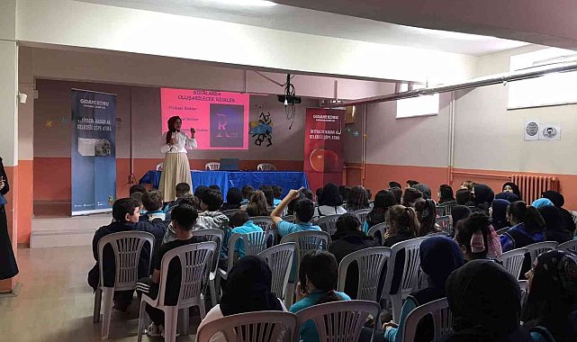 Öğrencilere gıda güvenirliği ve gıda israfı eğitimi