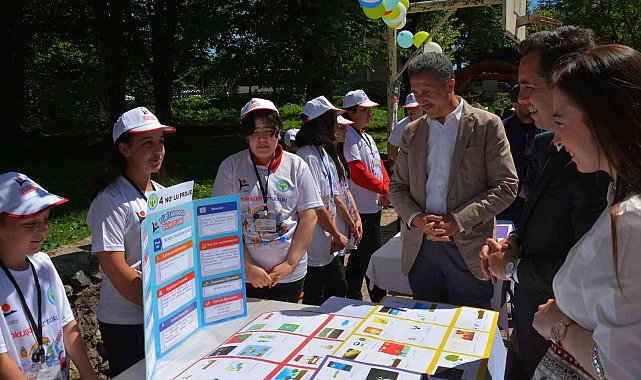 Öğrencilerin projeleri birbiriyle yarıştı