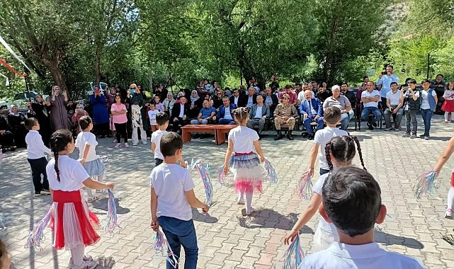 Öğrencilerin yıl sonu etkinliği heyecanı