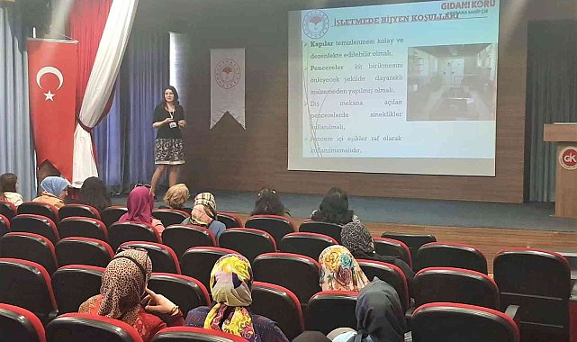 Okul kantinlerine yönelik özel hijyen kuralları eğitimleri devam ediyor