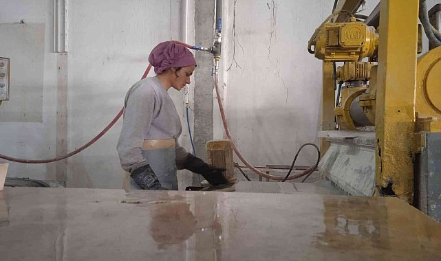 Onlar mermer sektörünün çiçekleri